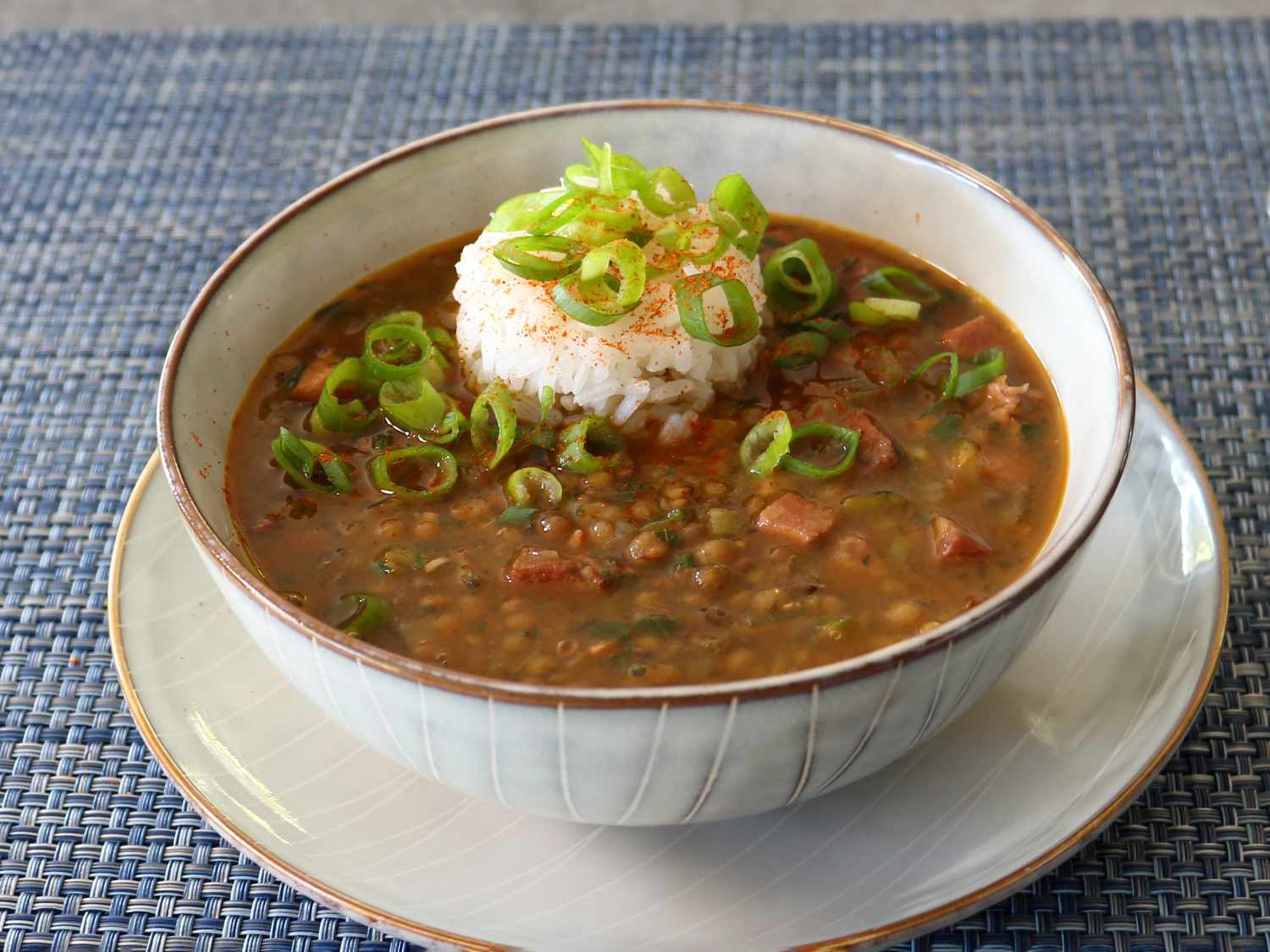 Green Lentil “Gumbo” Soup Recipe