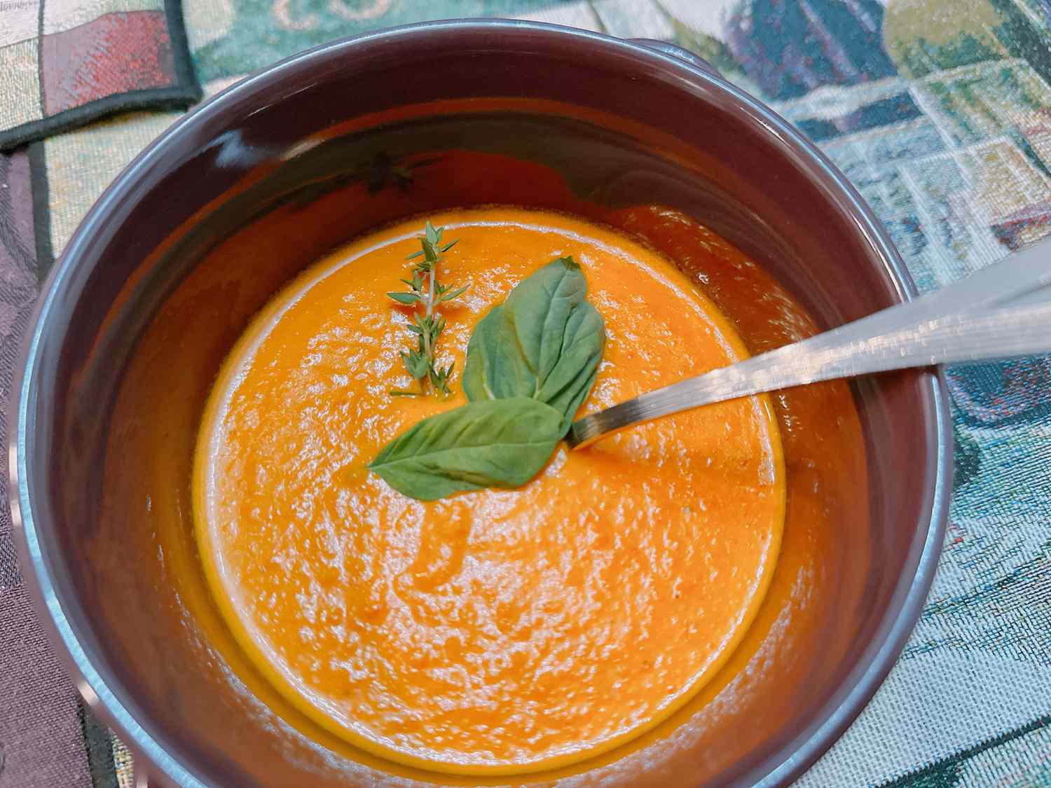 Roasted Cherry Tomato Soup Recipe