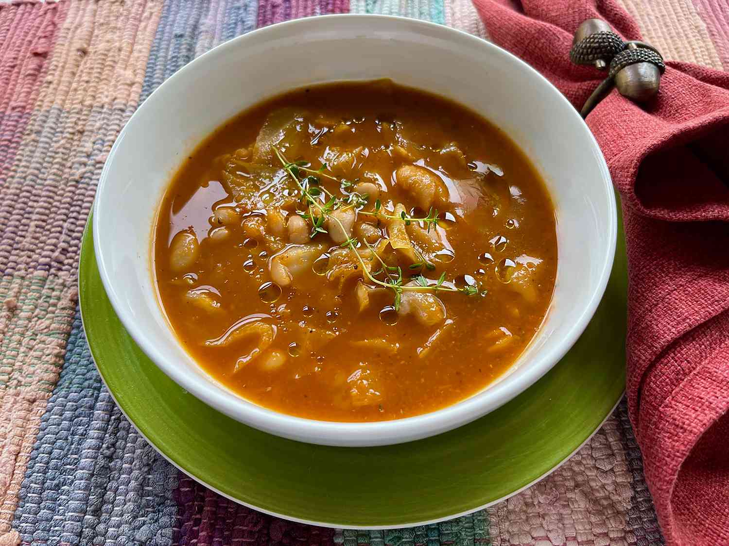 Easy Cabbage and Bean Soup Recipe