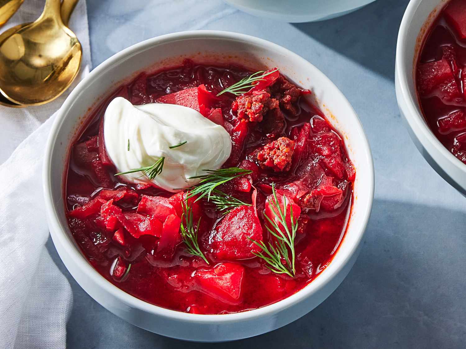 Ukrainian Red Borscht Soup Recipe