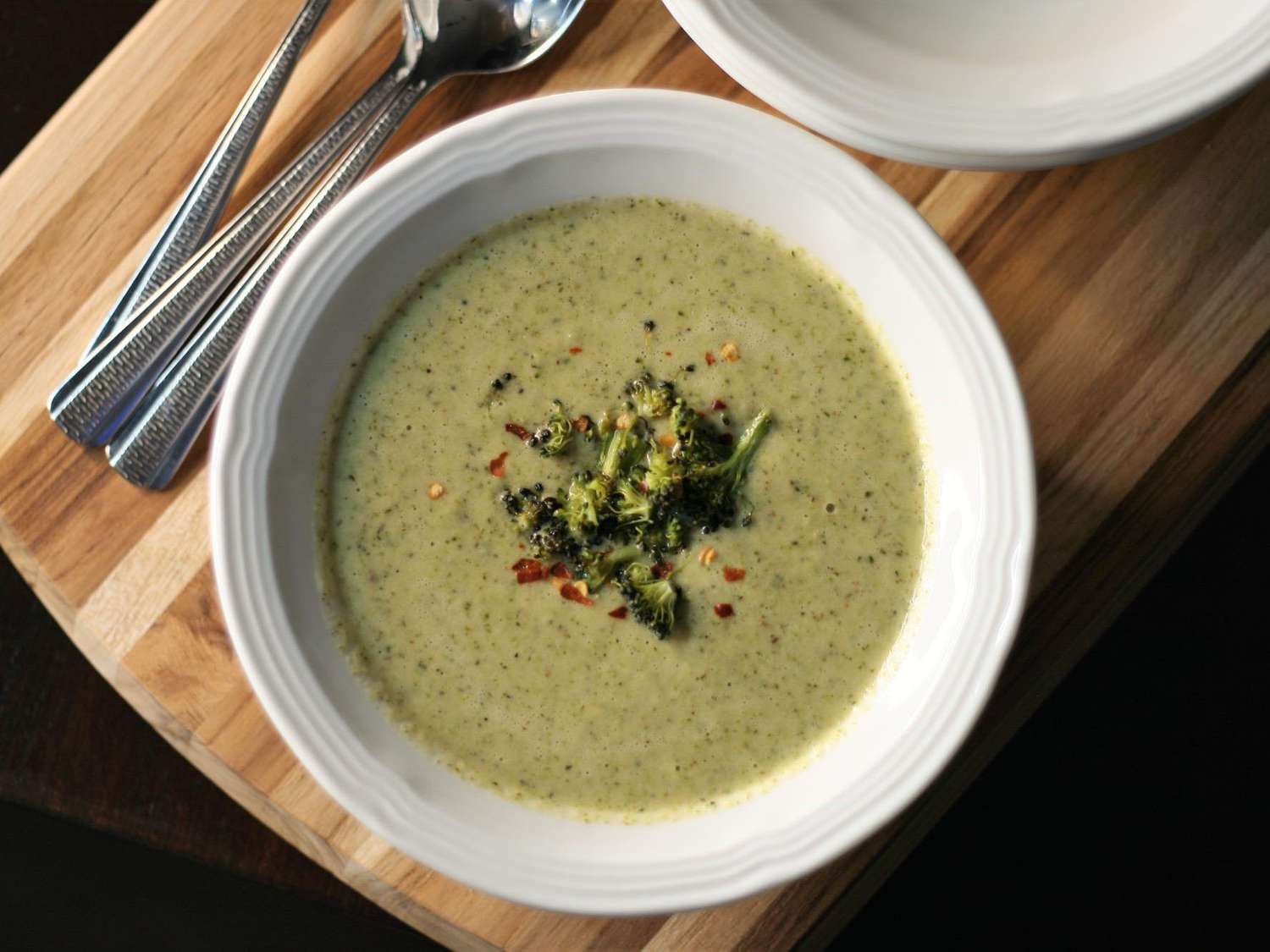 Roasted Broccoli Soup Recipe