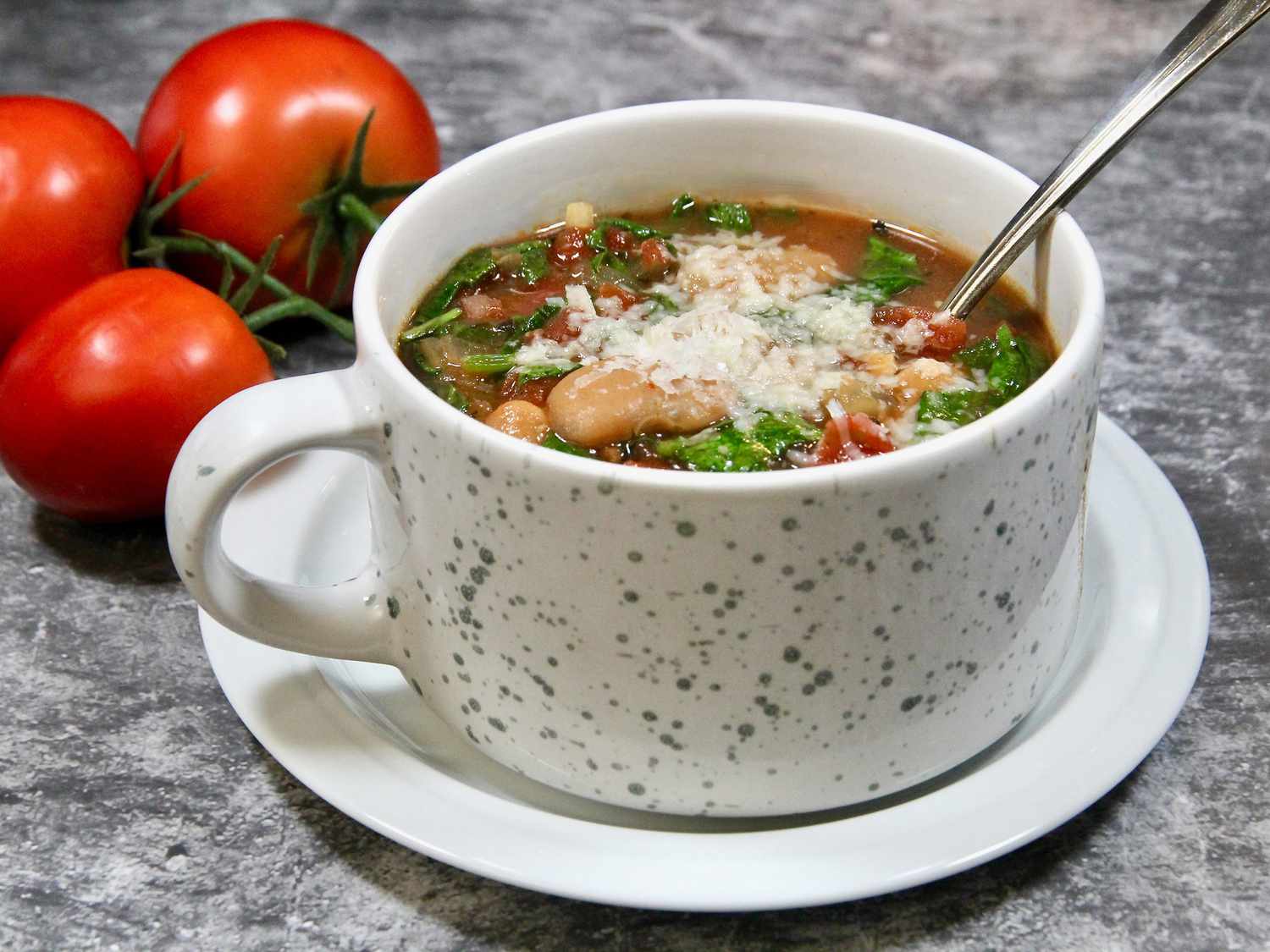 Quick Tomato and Bean Soup Provencal Recipe