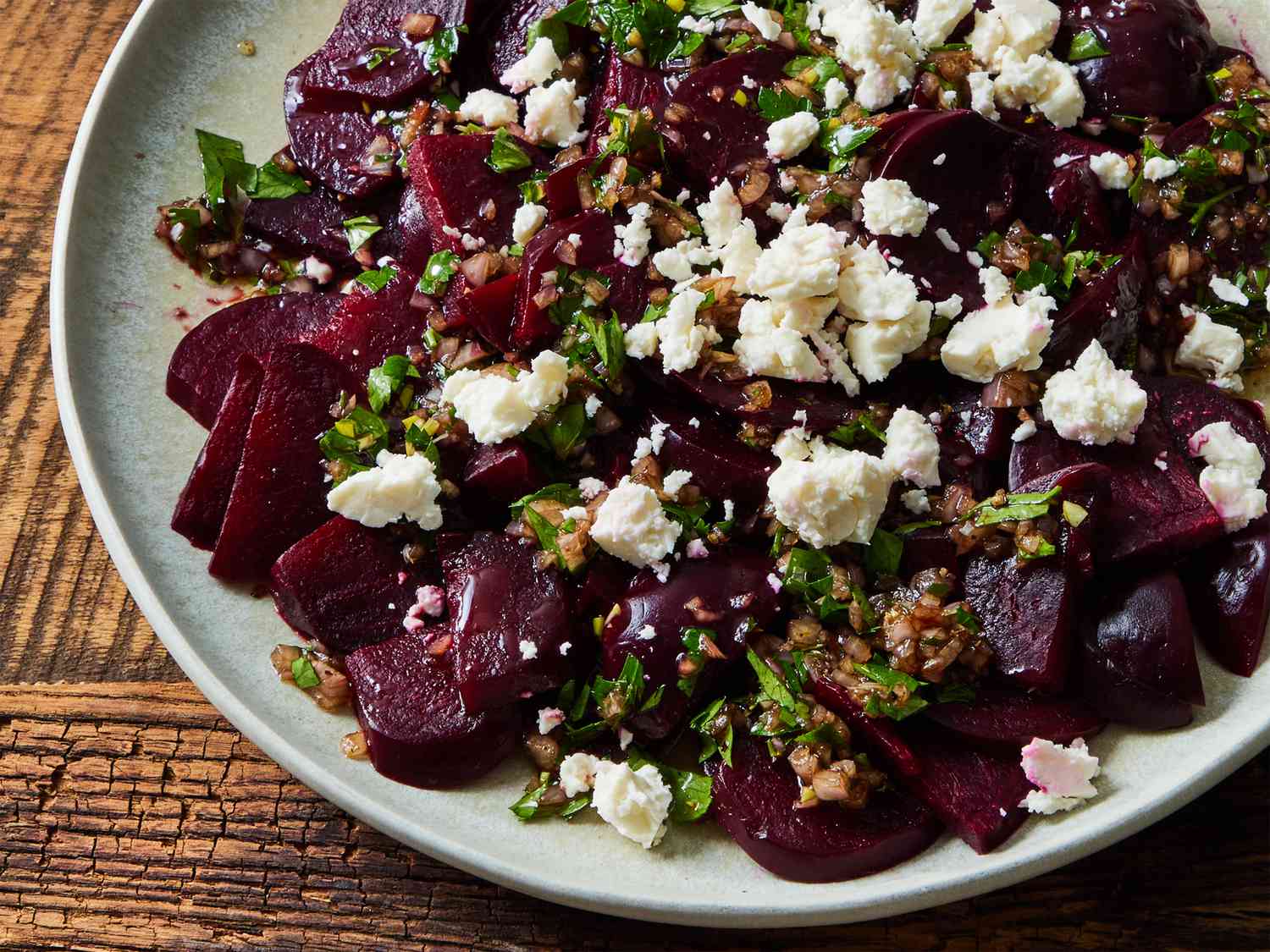 Roasted Beet Salad with Feta Recipe