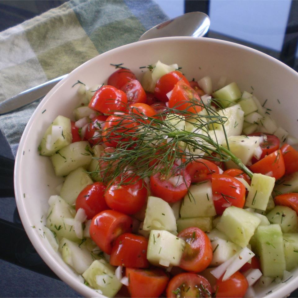 Tomato Cucumber Salad Recipe