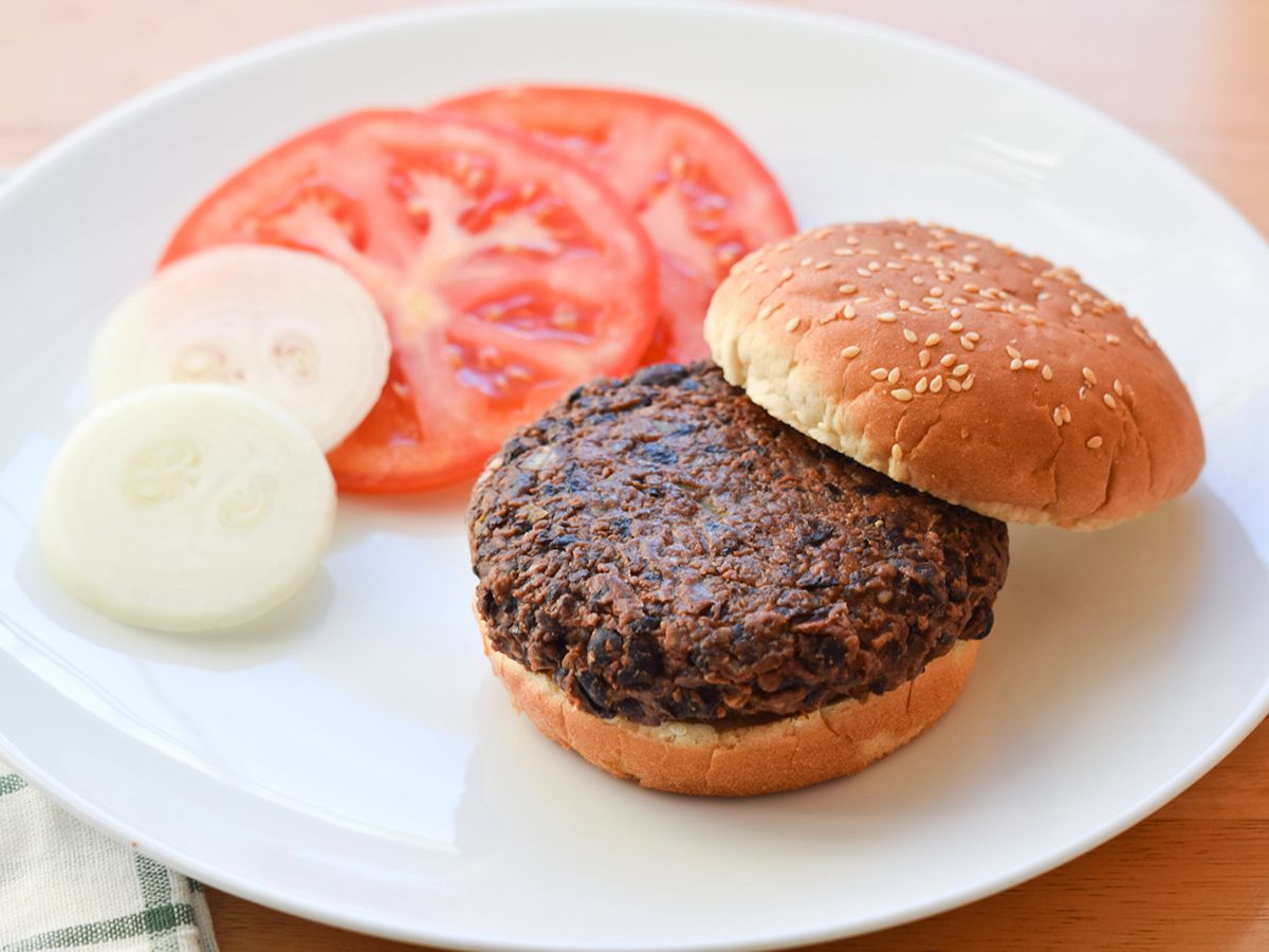 Vegan Black Bean Burgers Recipe