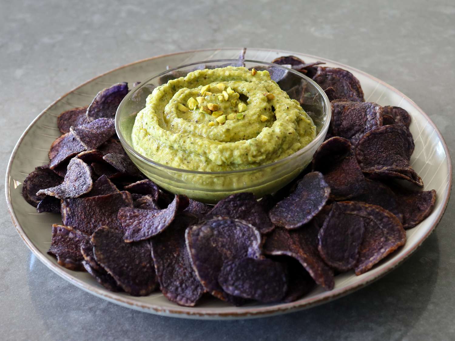 Green No-Bean Hummus Recipe