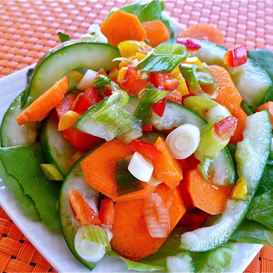 Cucumber-Carrot Salad Recipe