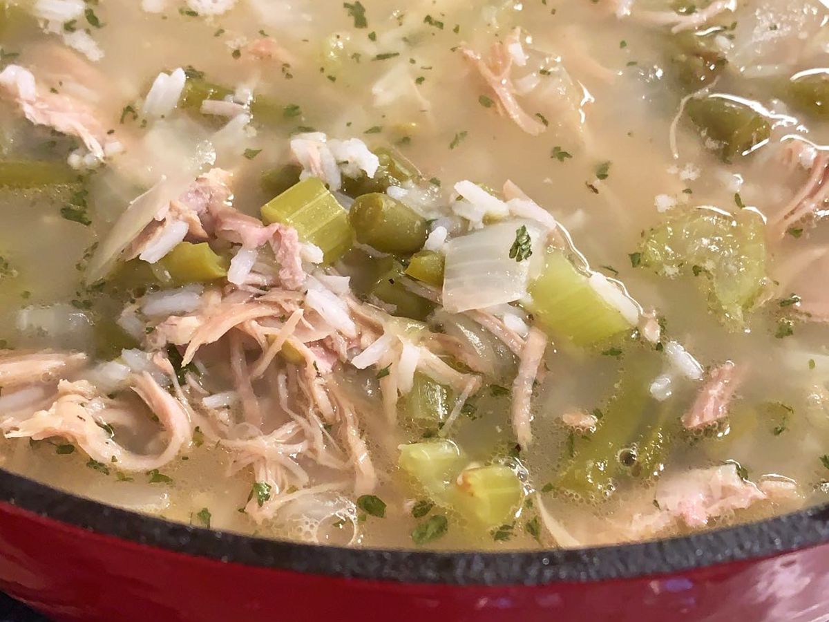 Classic Turkey and Rice Soup Recipe