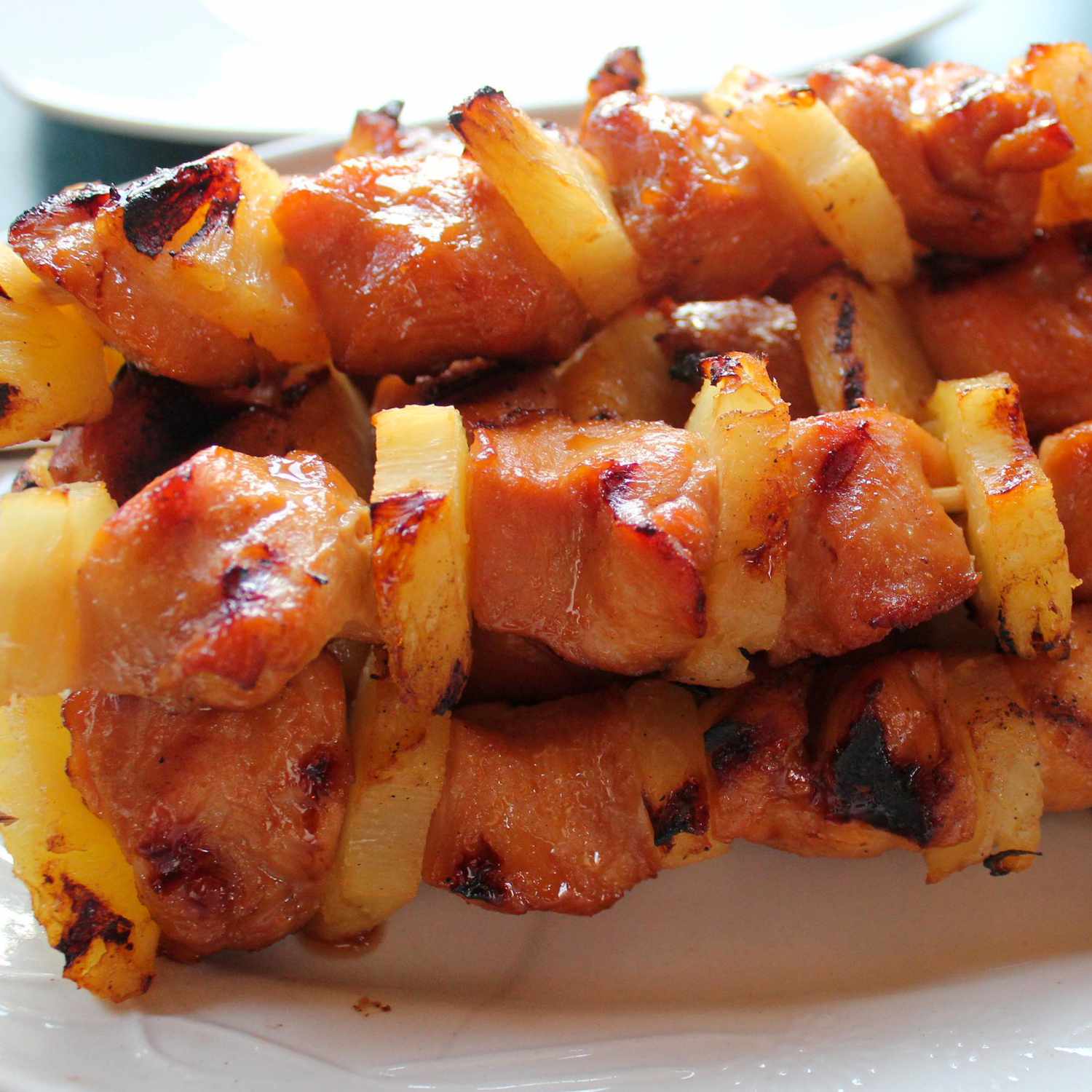 Hawaiian Chicken Pineapple Kabobs Recipe