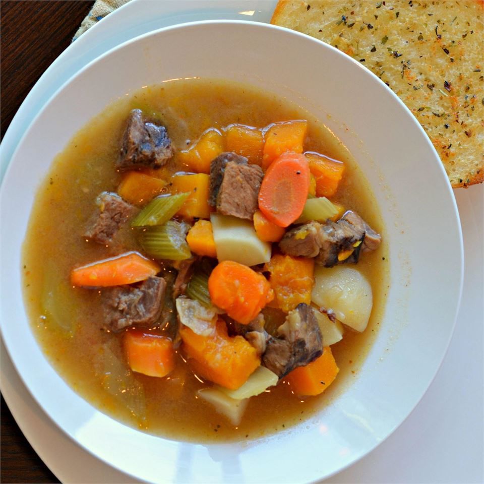 Healthier Slow Cooker Beef Stew I Recipe