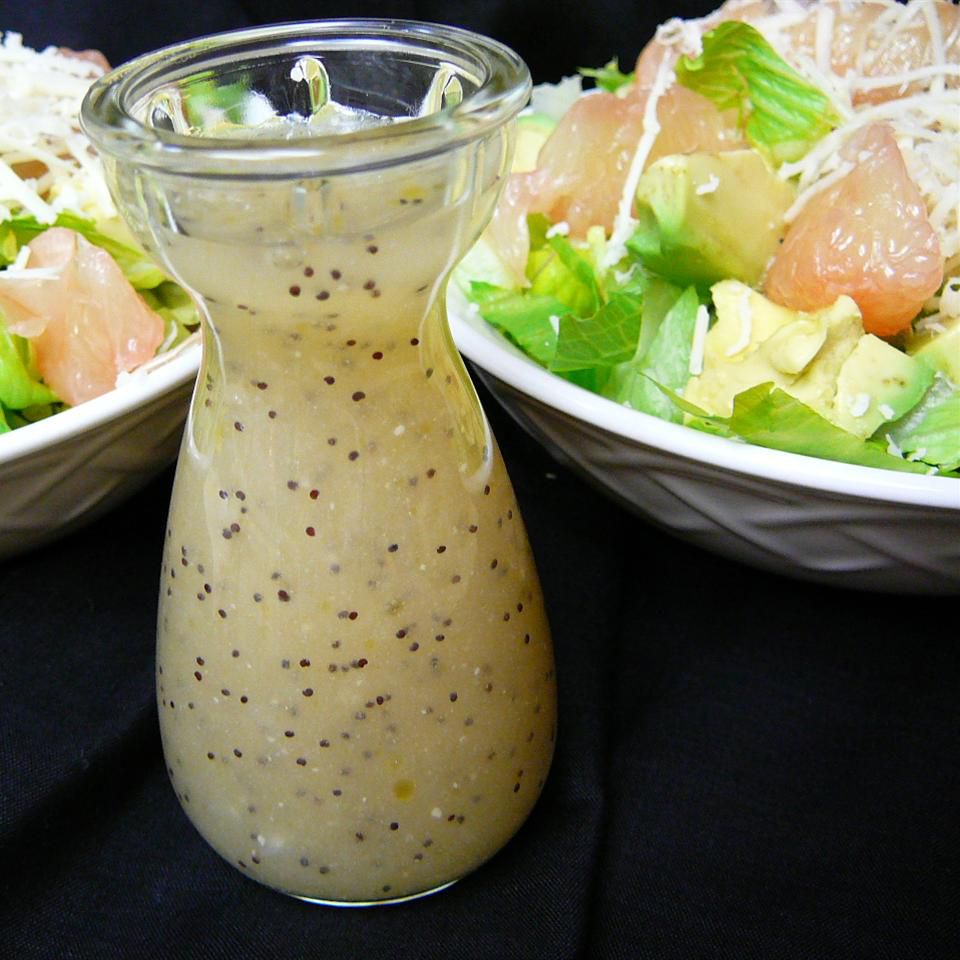 Healthier Poppy Seed Salad Dressing for 2 Recipe