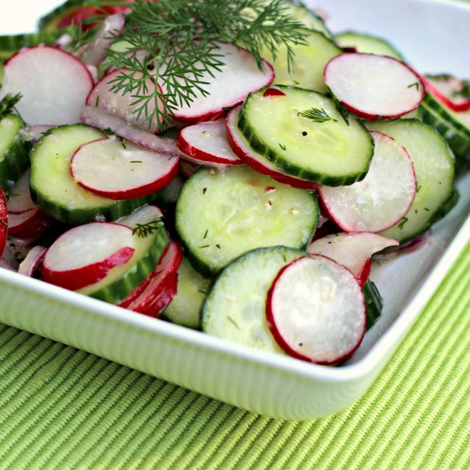 Summer Radish Salad Recipe