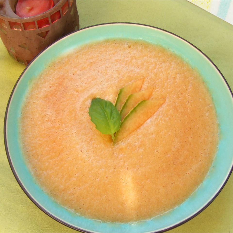 Chilled Cantaloupe Soup Recipe