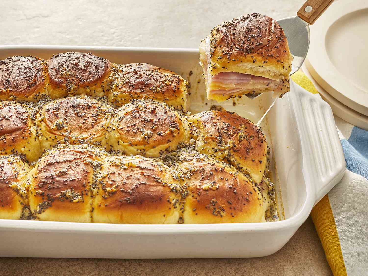 Baked Ham and Cheese Sliders Recipe