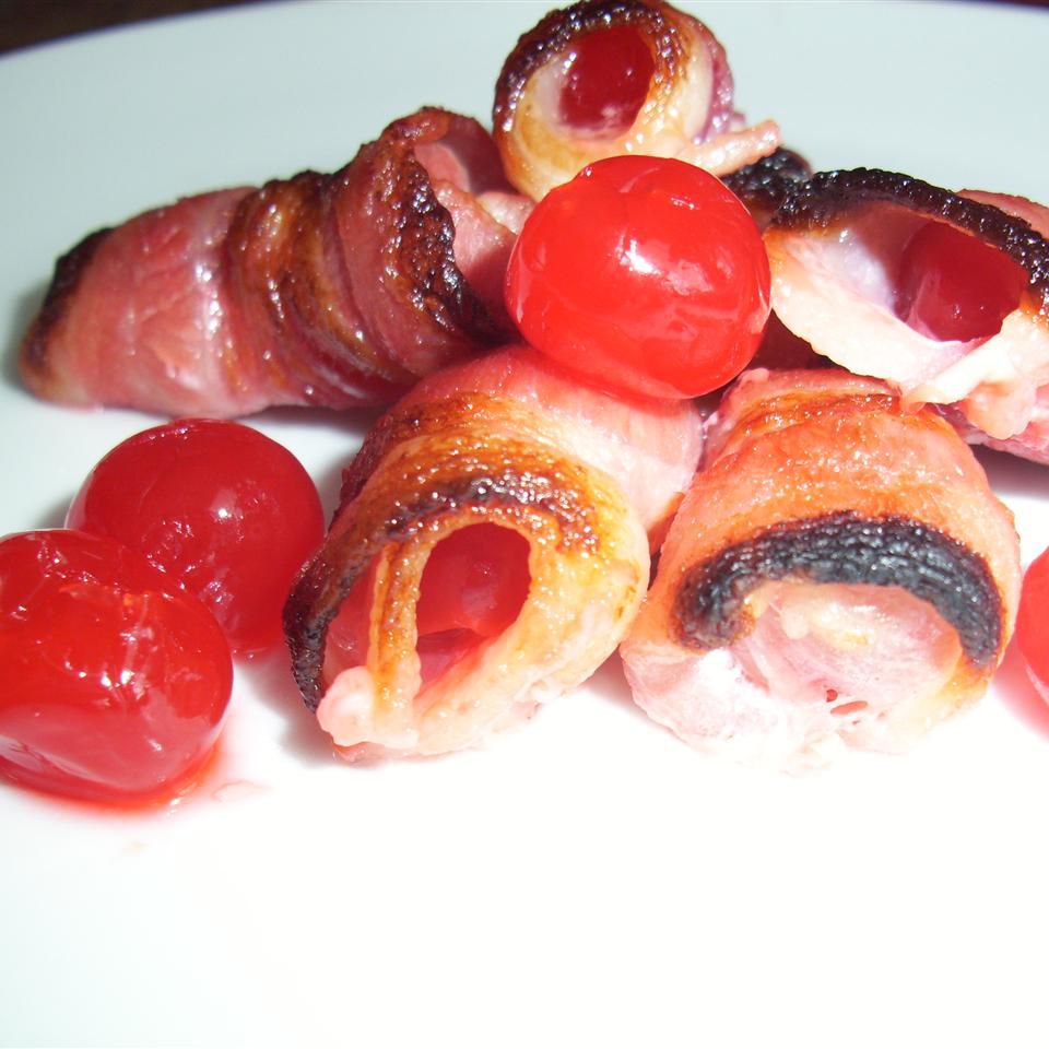 Bacon-Wrapped Cherries Recipe