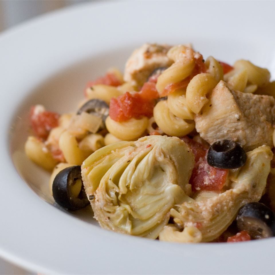 Greek Chicken Pasta Recipe