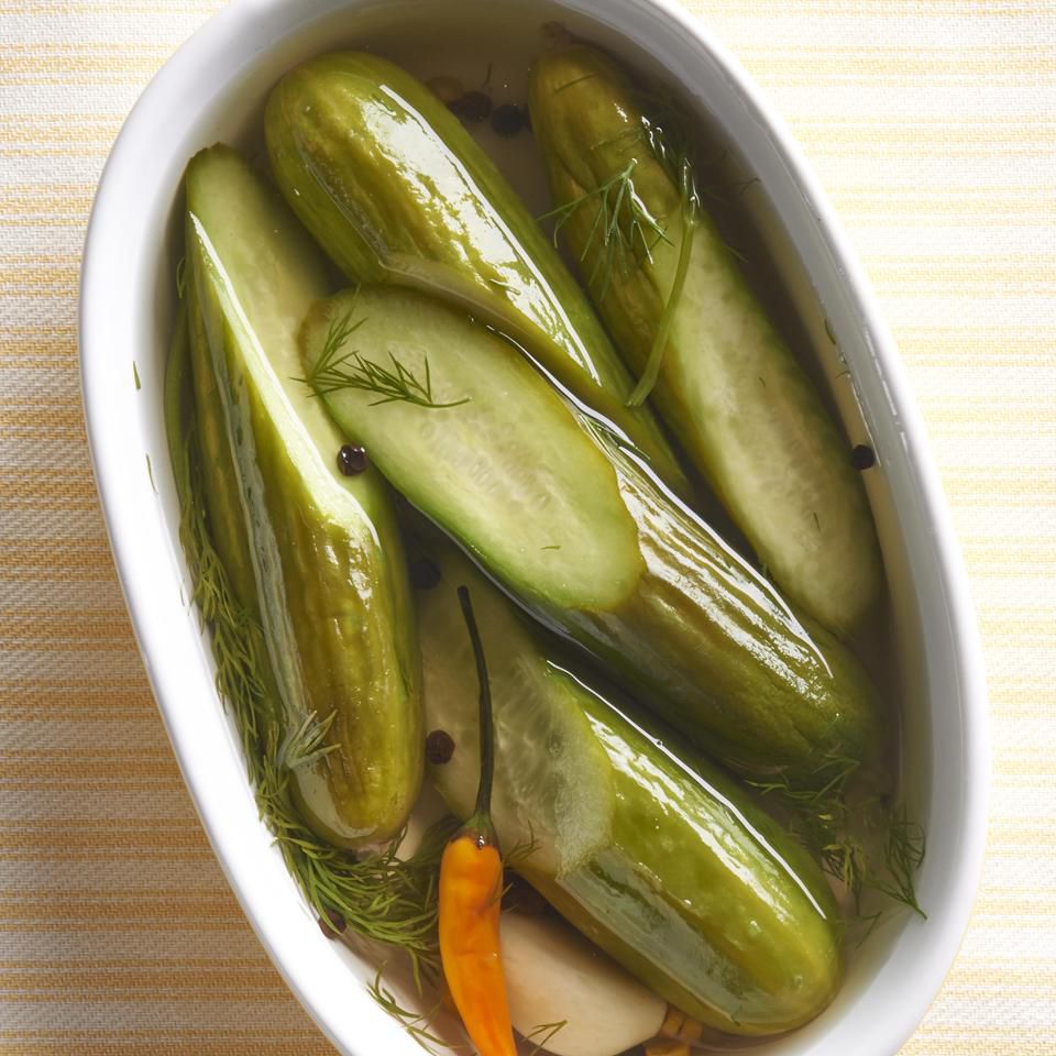 Ukrainian Dill and Garlic Pickles Recipe