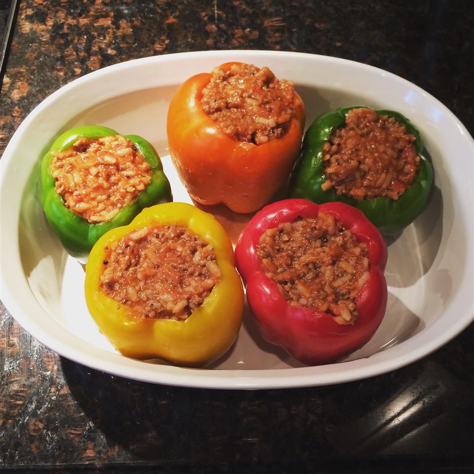 Healthier Stuffed Peppers Recipe