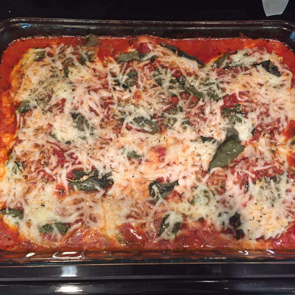 Healthier Eggplant Parmesan II Recipe