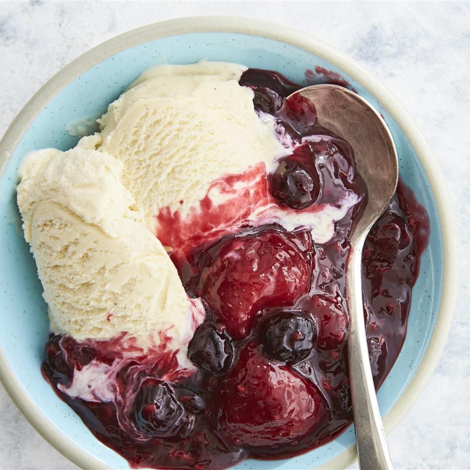 Warm Berry Compote Recipe