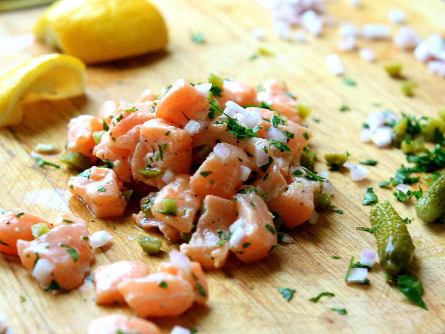 Salmon Tartare Recipe