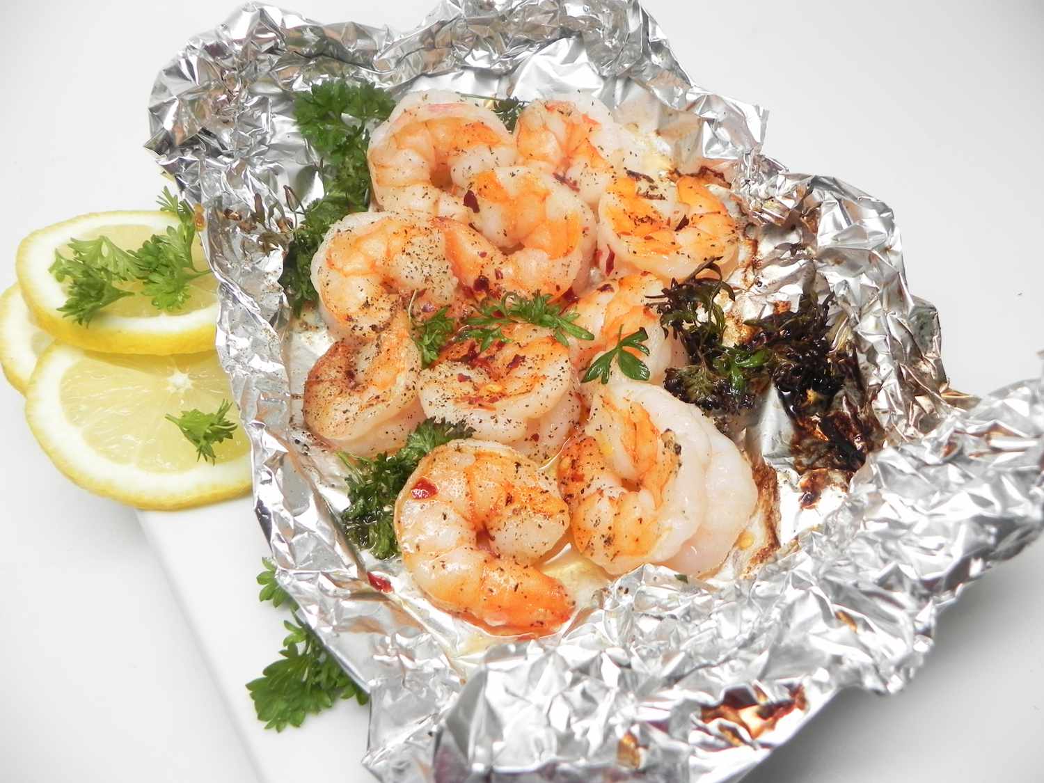 Shrimp Foil Packets Recipe