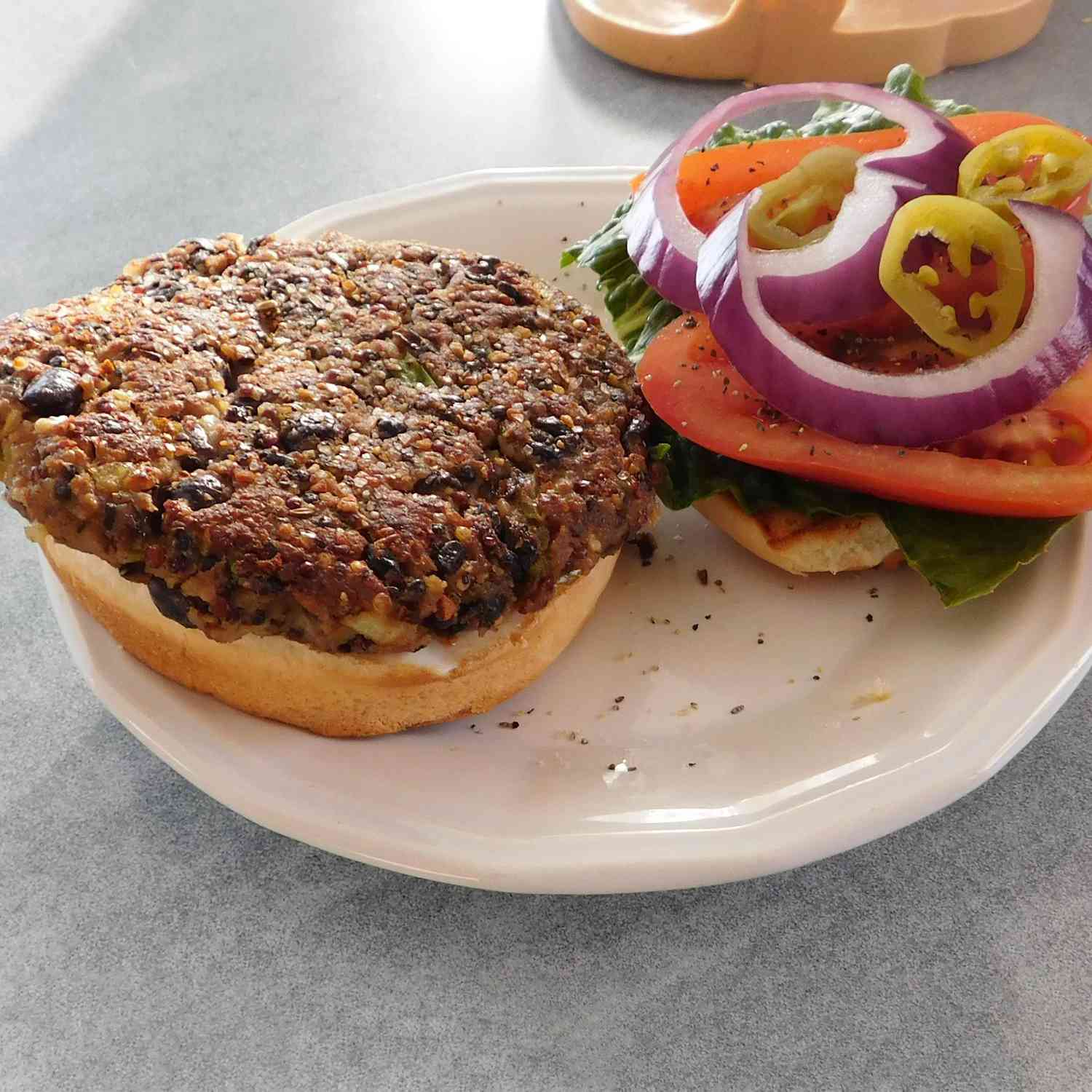 Quinoa Black Bean Burgers Recipe