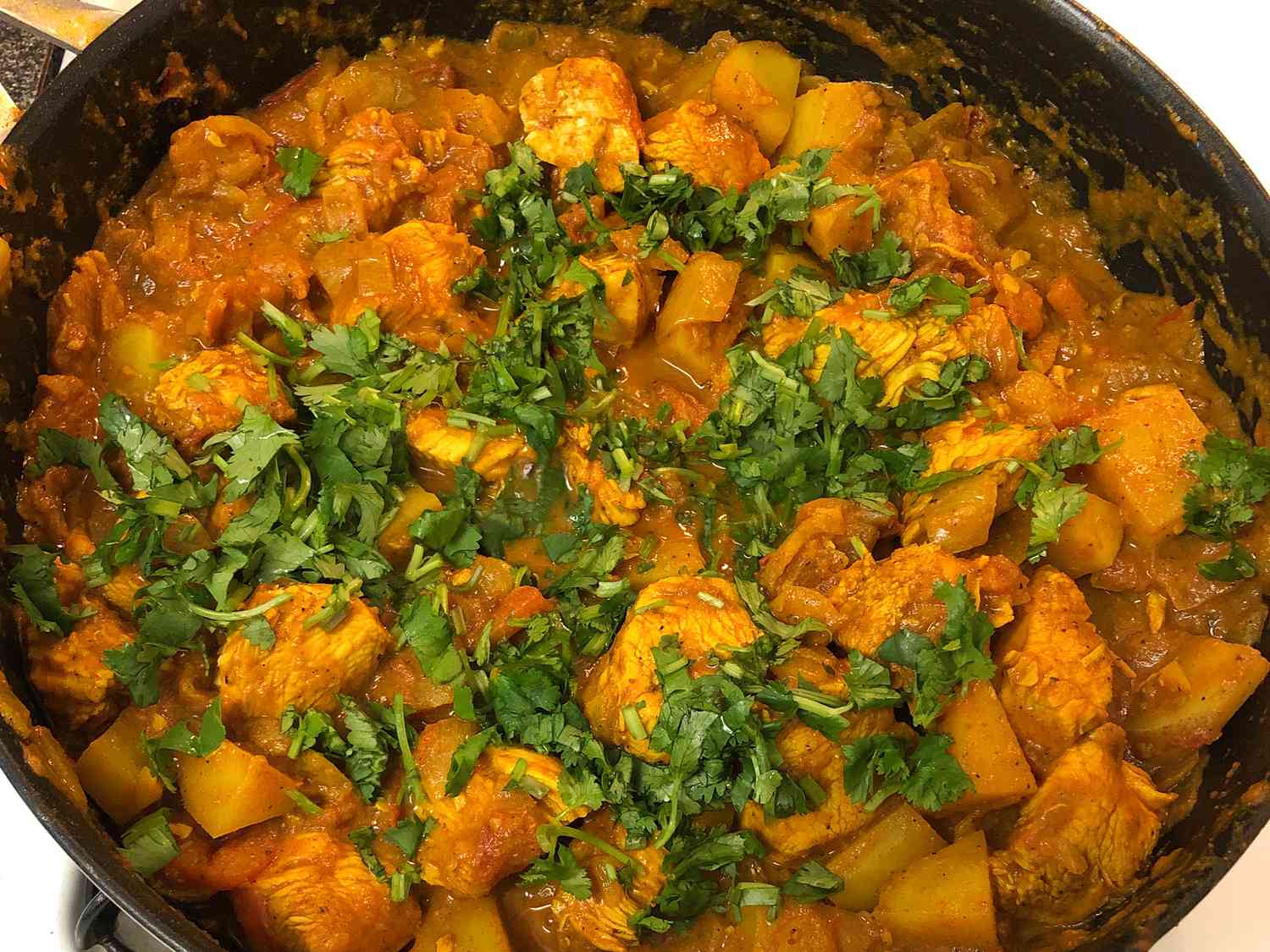 Bengali Chicken Curry with Potatoes Recipe