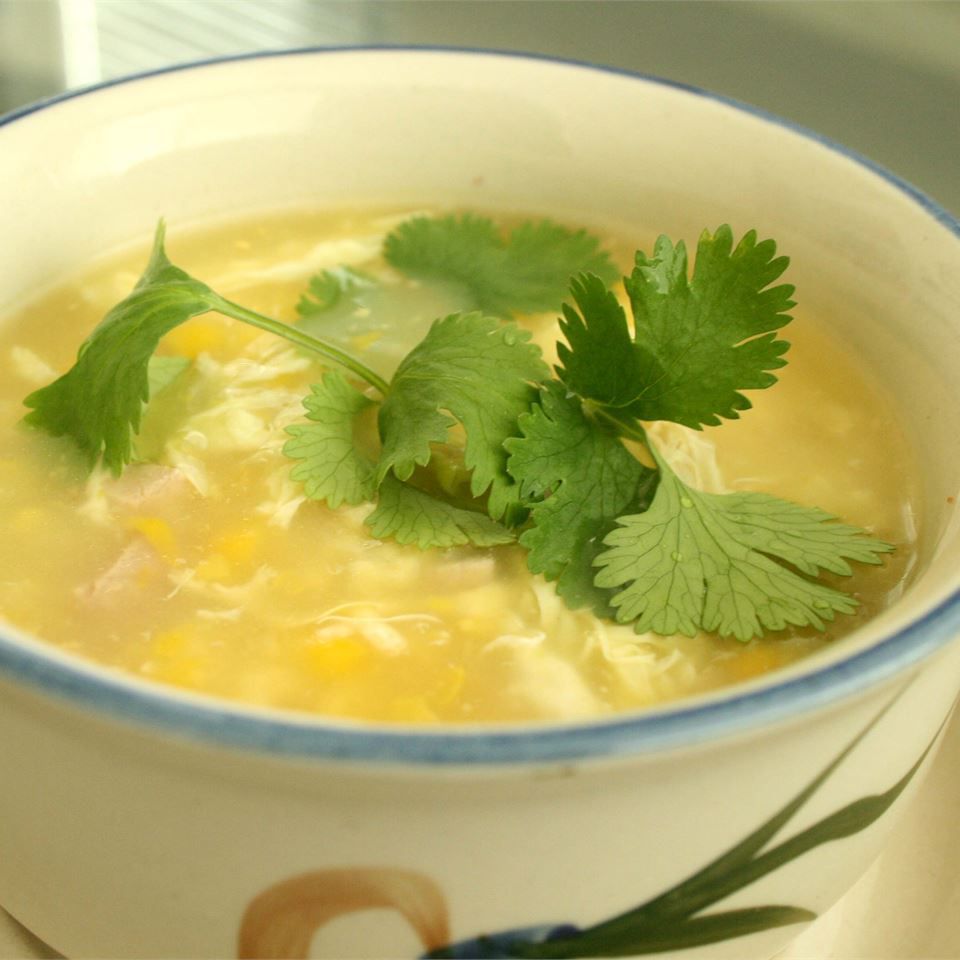 Velvety Chicken Corn Soup Recipe