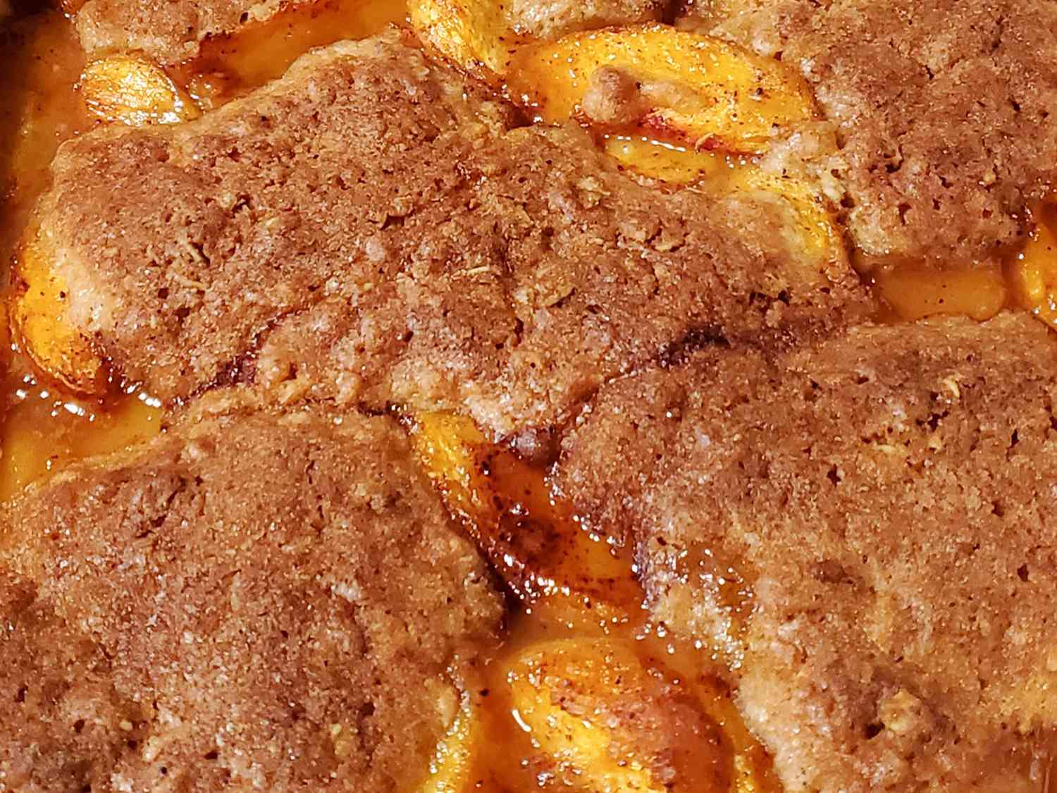 Healthier Southern Peach Cobbler Recipe