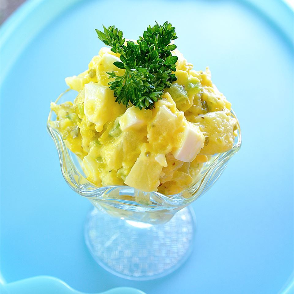 Healthier Old-Fashioned Potato Salad Recipe