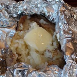 Campfire Baked Potatoes Recipe