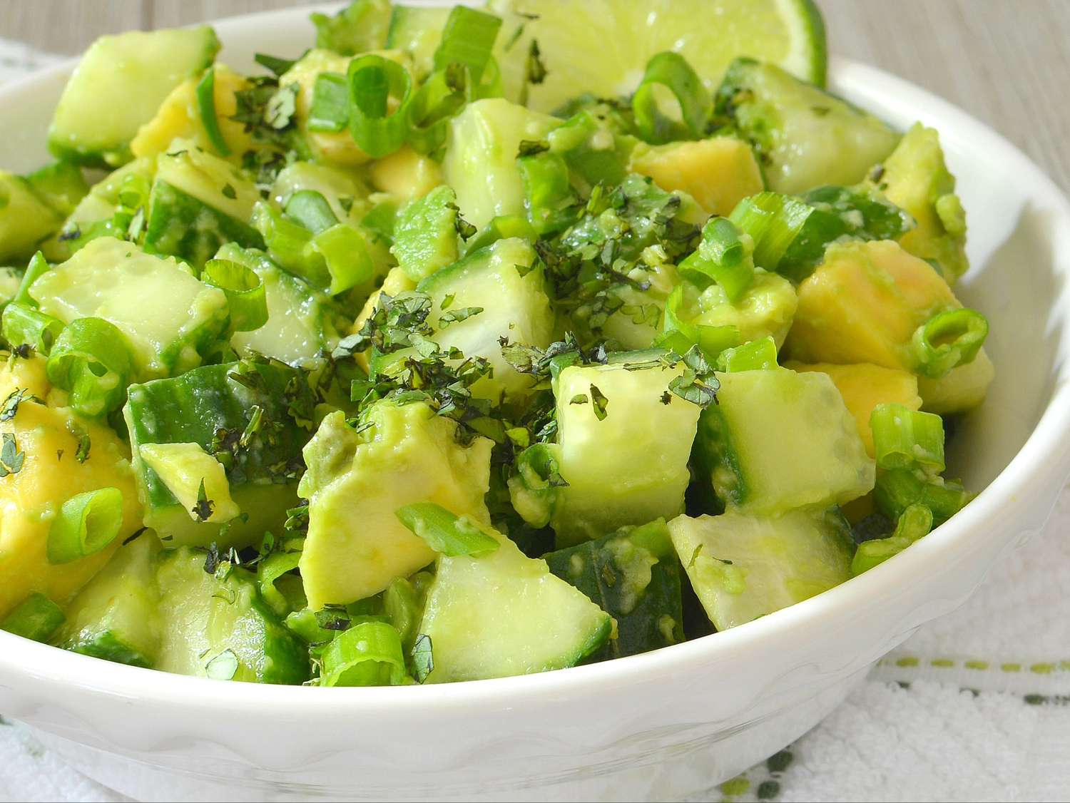 Cucumber and Avocado Salad Recipe