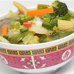 Chinese Chicken Vegetable Soup Recipe