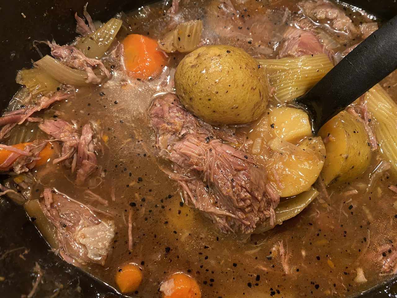 Healthier Marie's Easy Slow Cooker Pot Roast Recipe