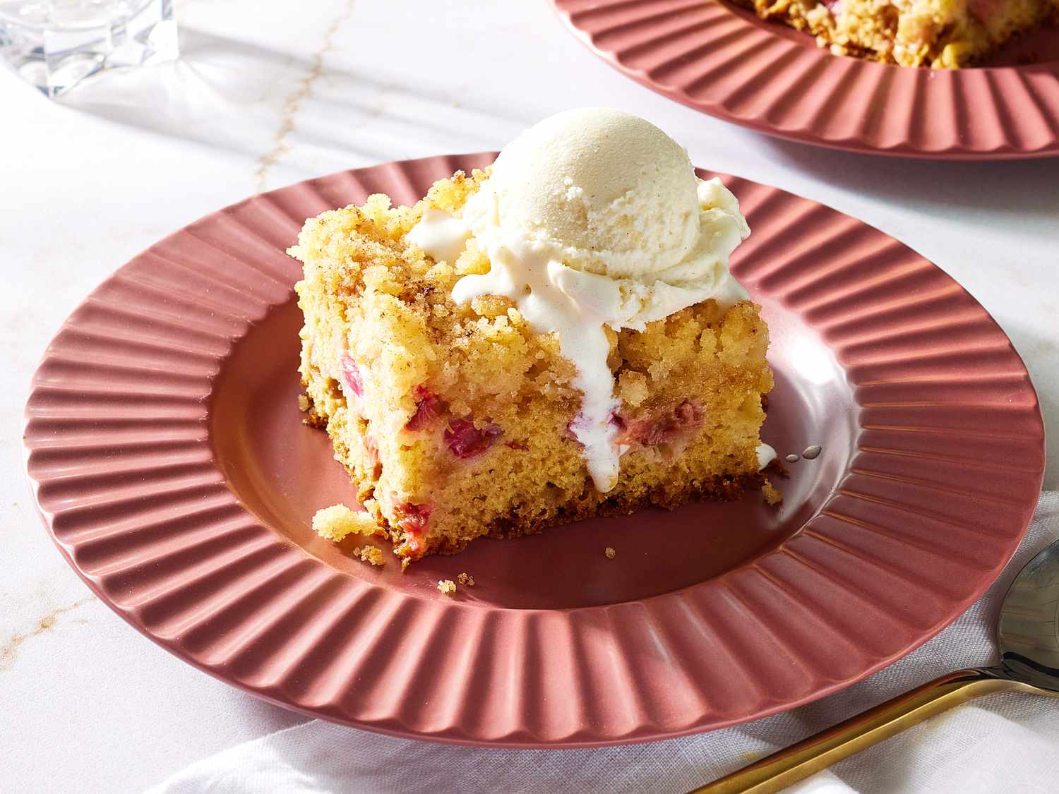 Oma's Rhubarb Cake Recipe