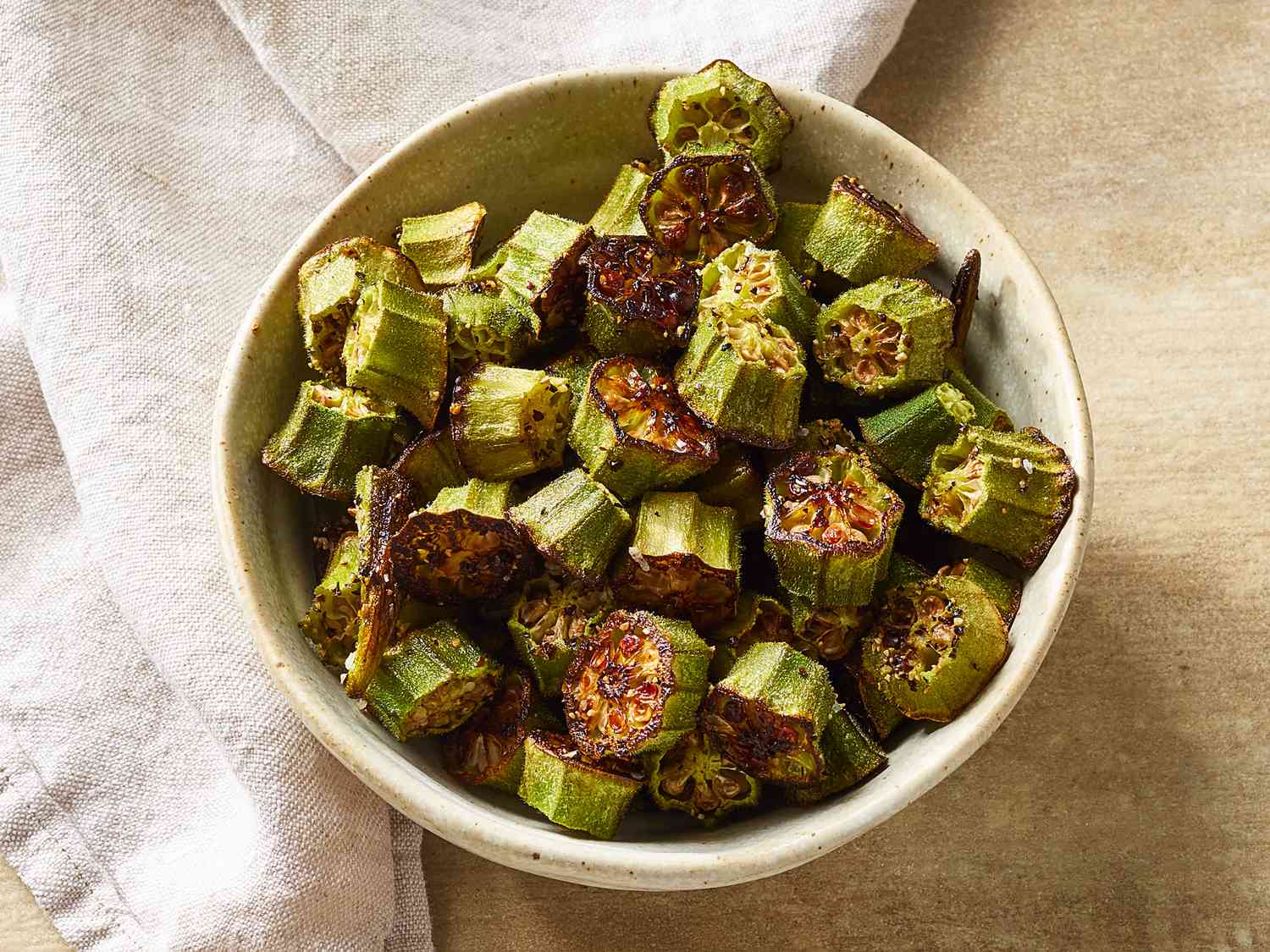 Roasted Okra Recipe