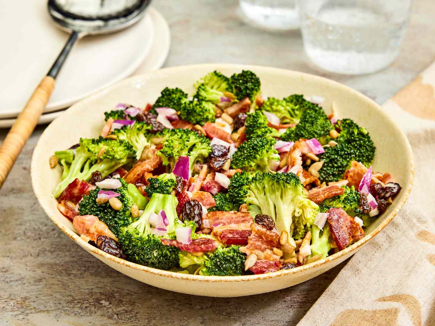 Easy Broccoli Bacon Salad Recipe