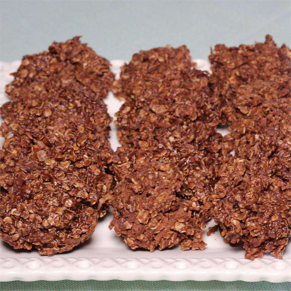 No-Bake Chocolate Coconut Cookies Recipe