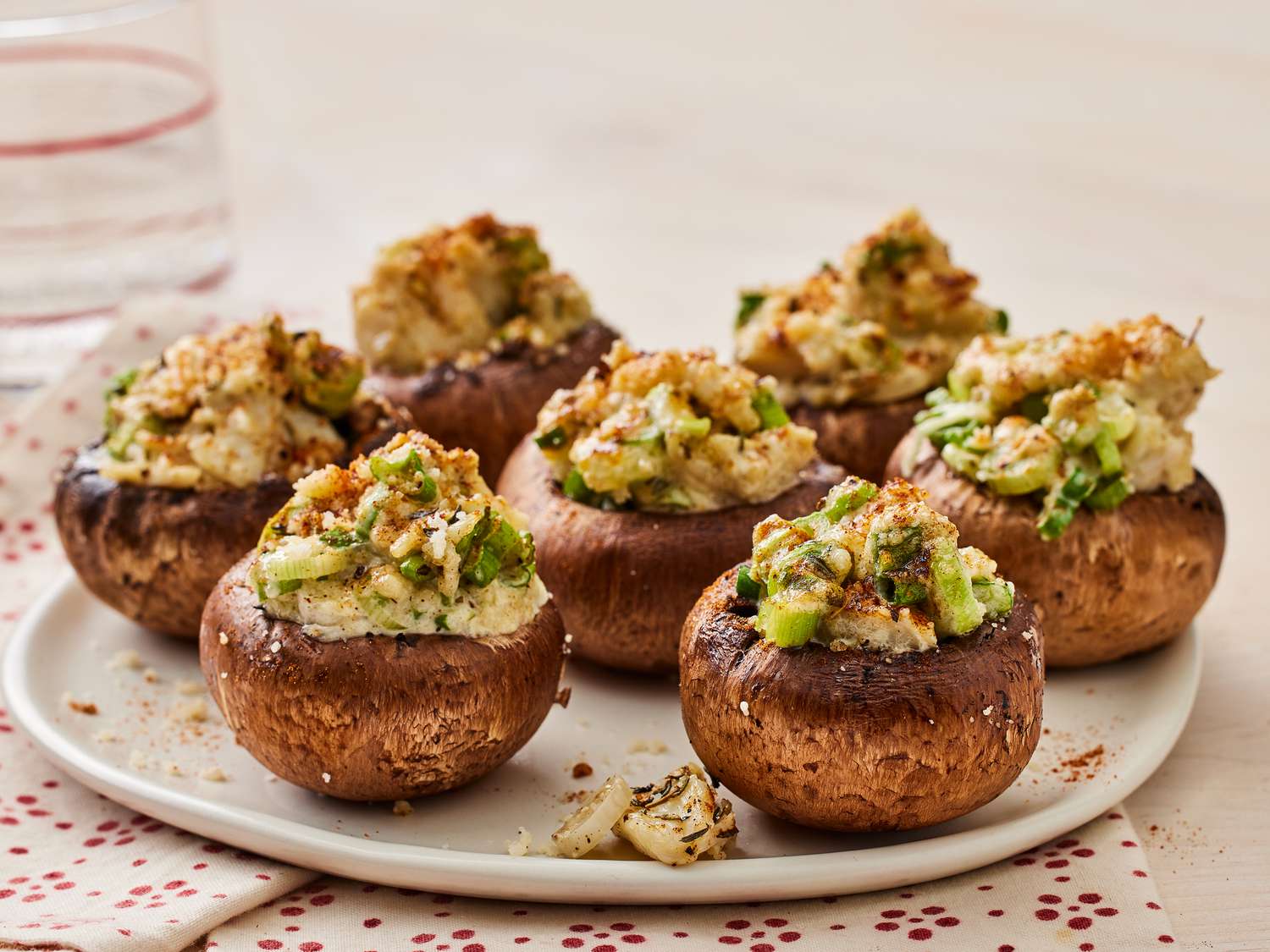 Crab-Stuffed Mushrooms Recipe