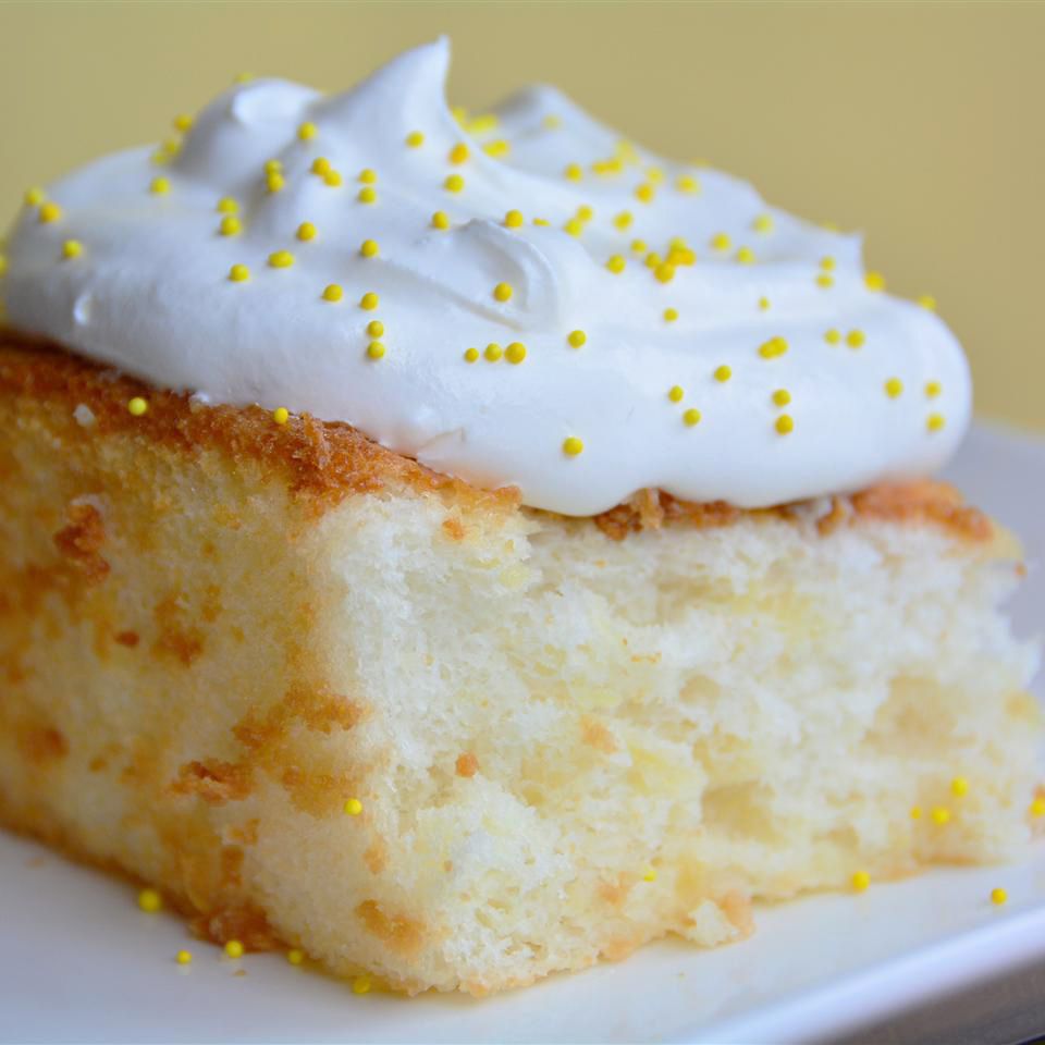 Pineapple Angel Food Cake Recipe