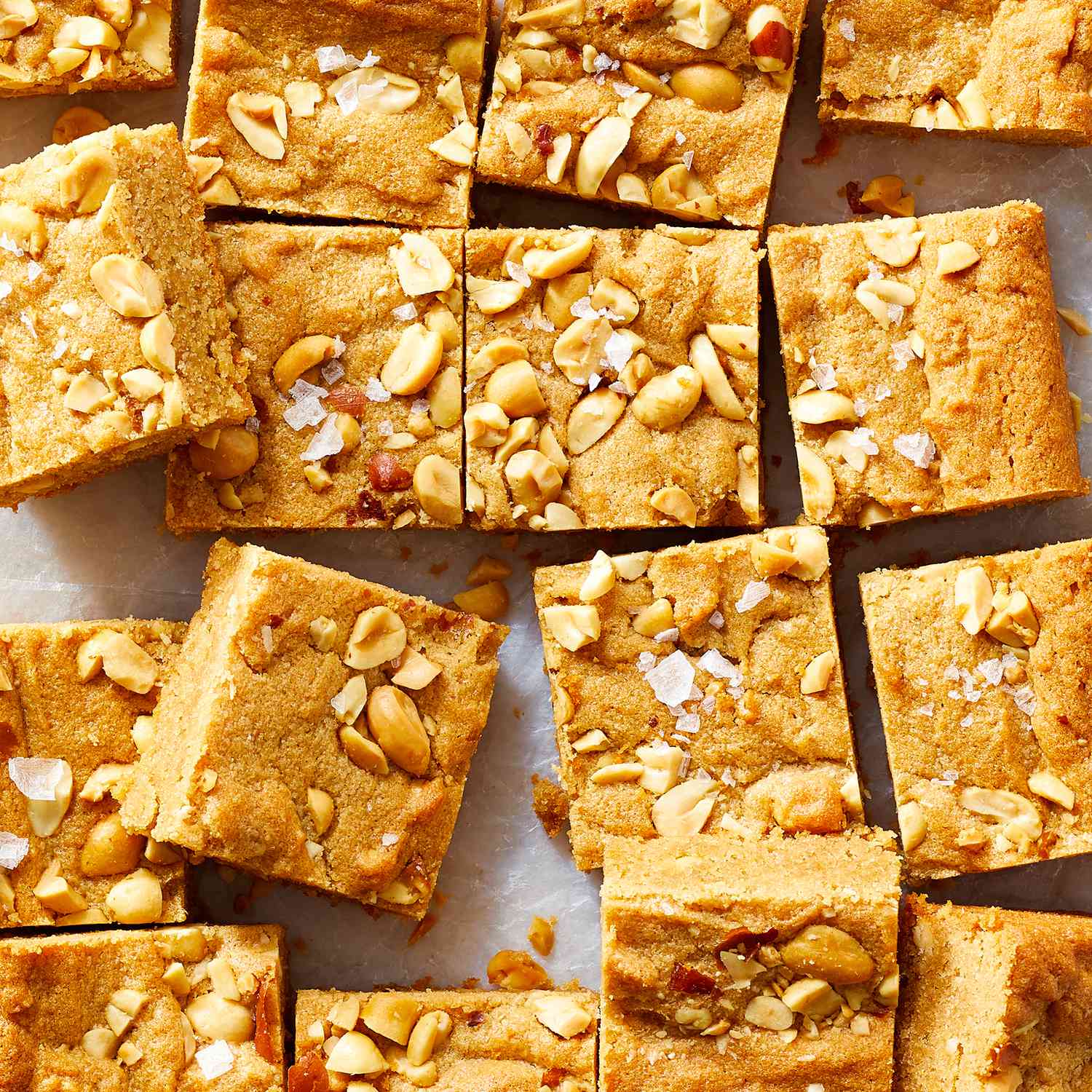 Chewy Peanut Butter Brownies Recipe