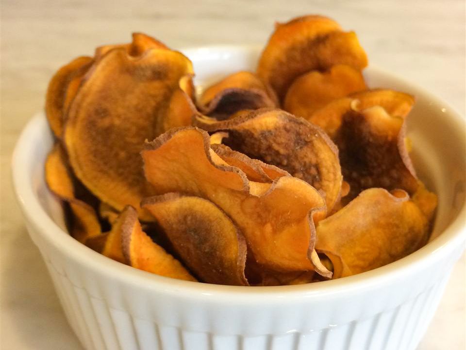 Microwave Sweet Potato Chips Recipe