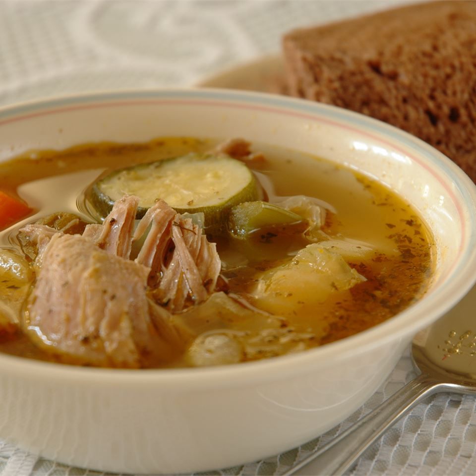 White Wine Chicken Soup Recipe