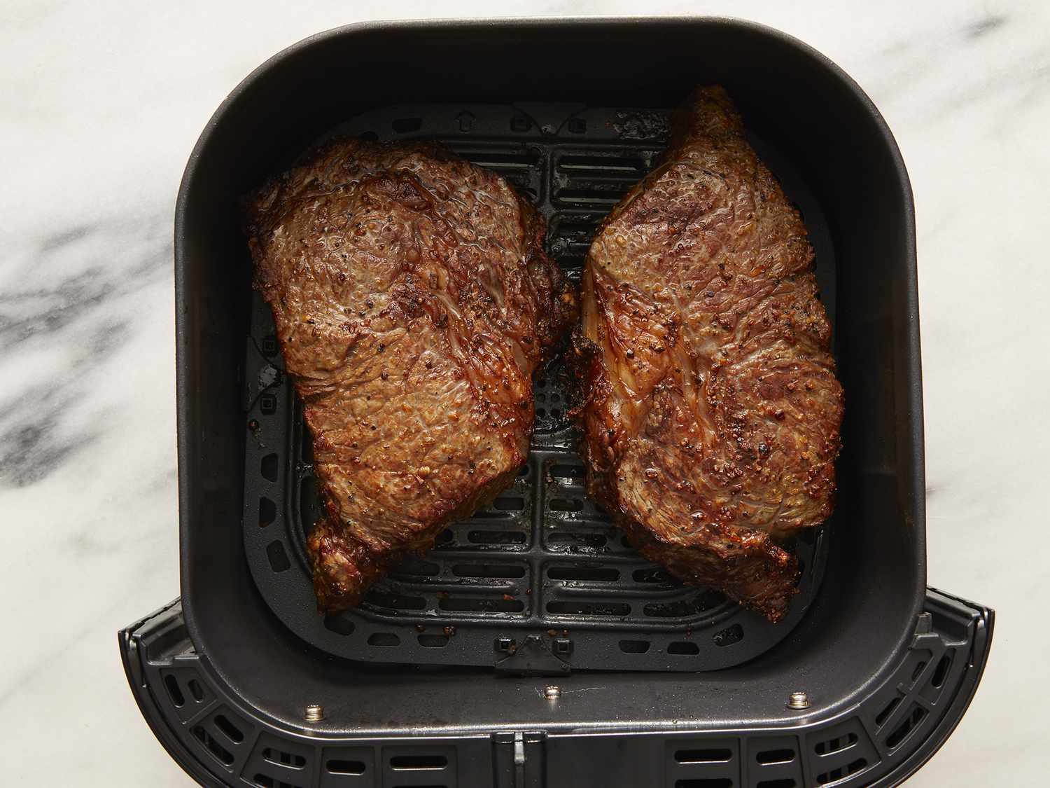 Air Fryer Rib-Eye Steak Recipe