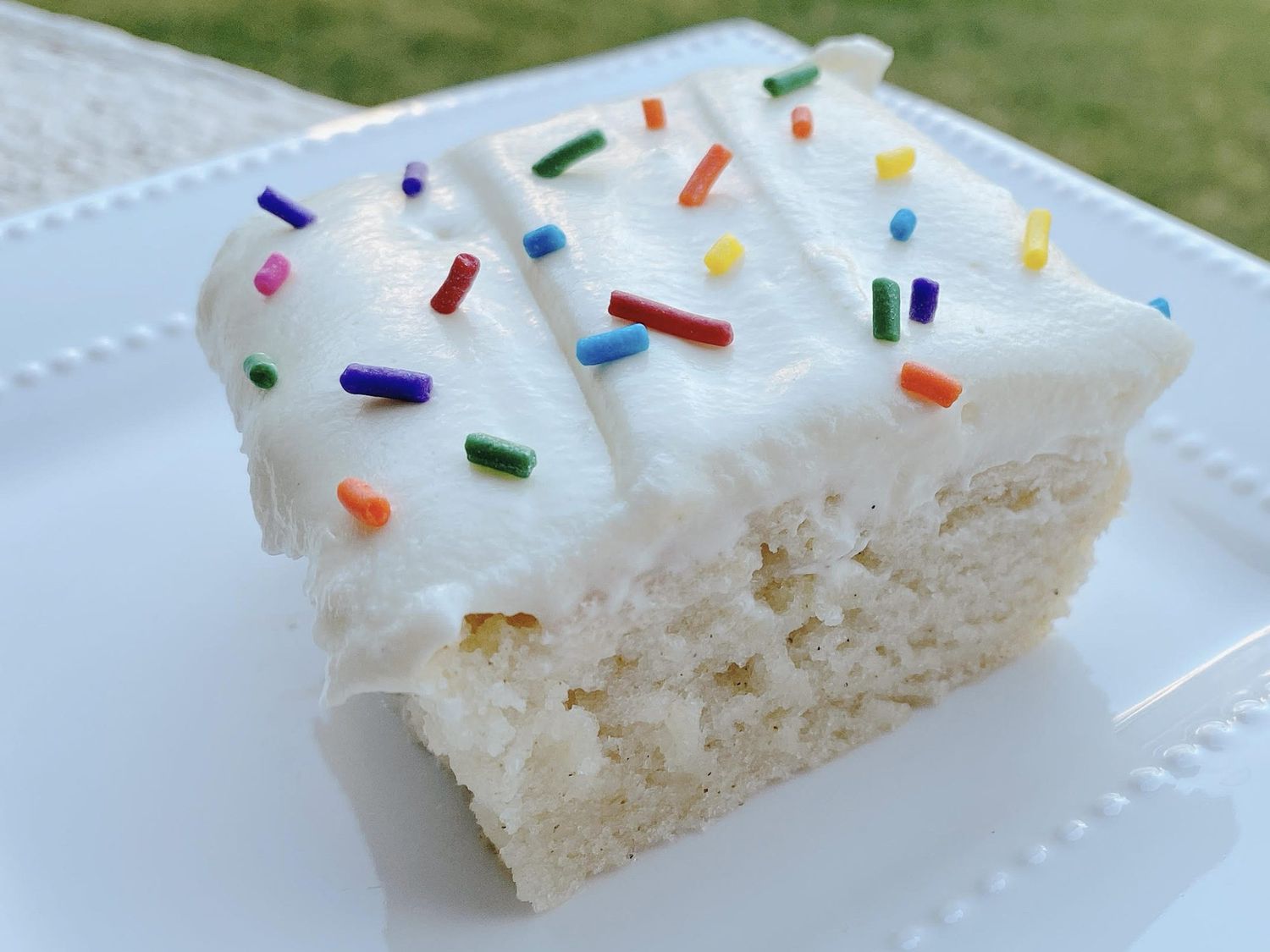 Four Ingredient White Cake