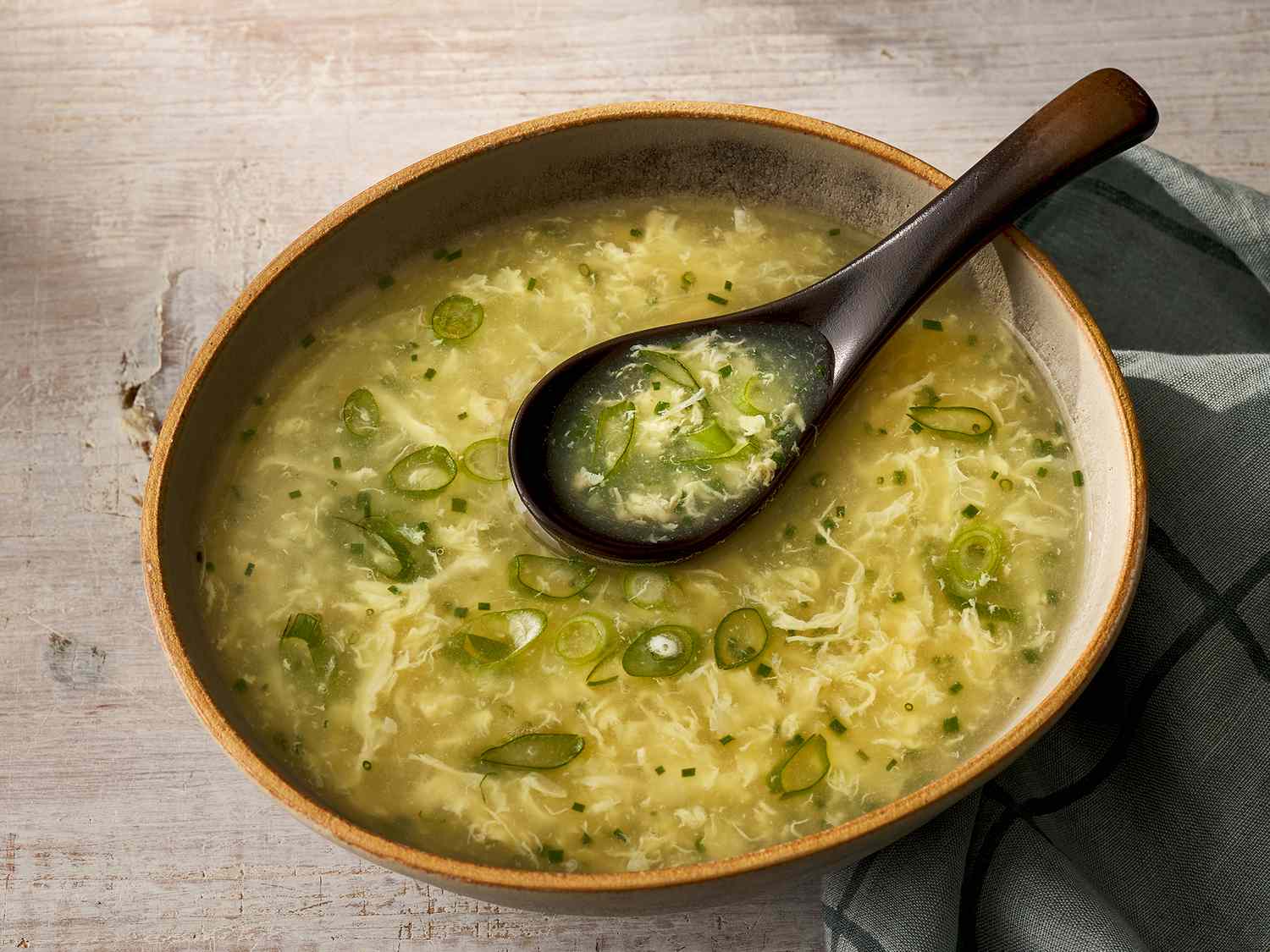 Restaurant Style Egg Drop Soup Recipe