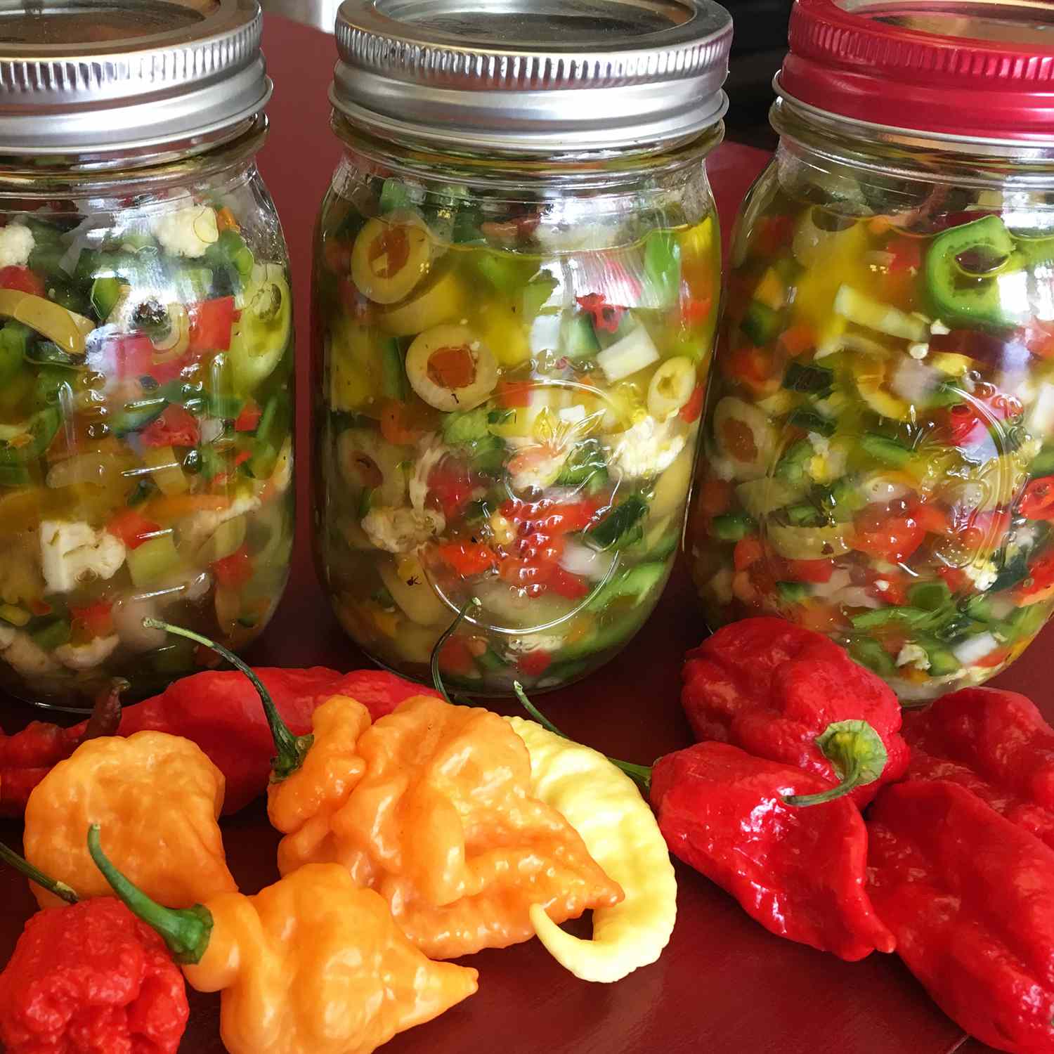 Hot Italian Giardiniera Recipe