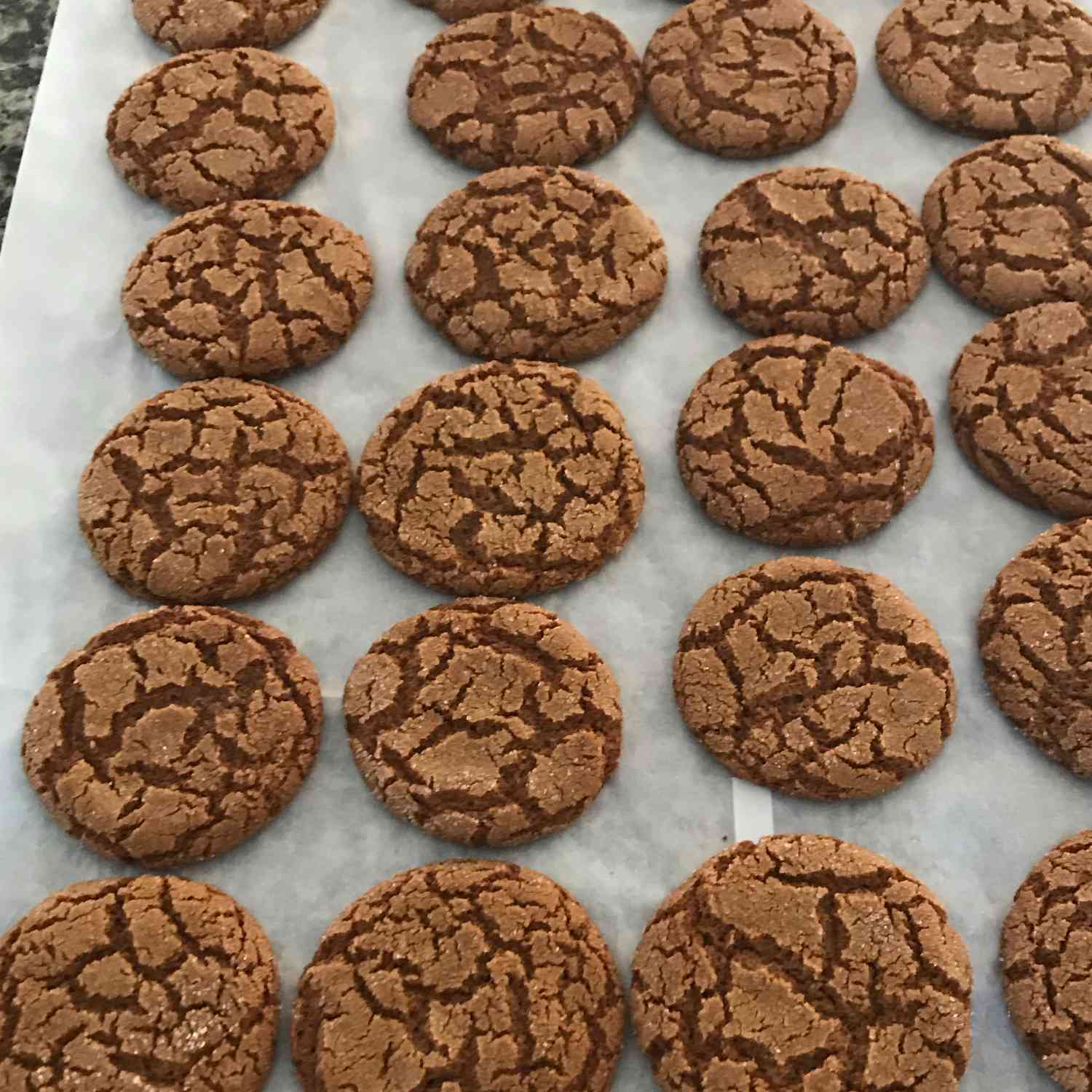 Mom's Ginger Snaps Recipe