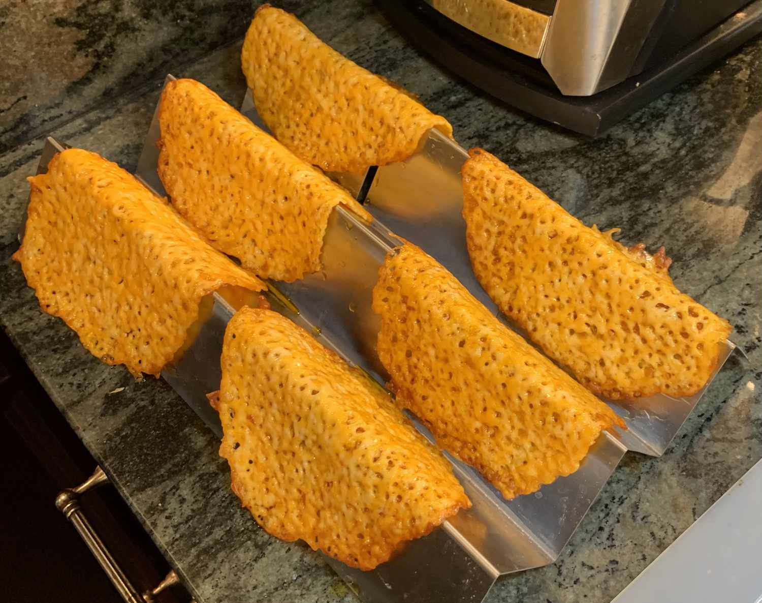 Low-Carb Keto Cheese Taco Shells Recipe